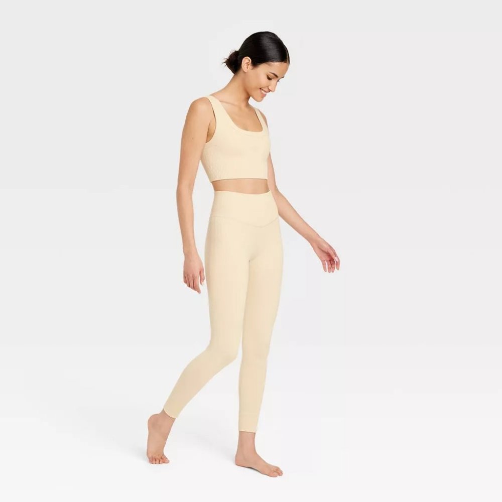 JoyLab Ivory 2 Pcs Workout Set